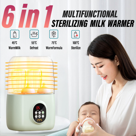 6-in-1 Electric Milk Warmer and Sterilizer for Baby