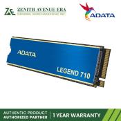 Adata Legend 710 PCIe NVME SSD (256GB-1TB)