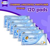 Charmee Unscented  Pantyliner - 6 packs