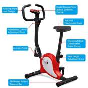 Xie Shop Indoor Upright Stationary Belt Exercise Bike