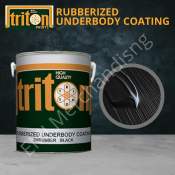 EMJ Triton Rubberized Underbody Coating - 1 Liter, Black