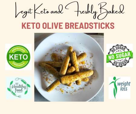 Keto Olive Breadstick Healthy Diet Lowcarb Gluten free and Sugar free Safe for diabetic Guilt Free Keto Bread Almond Pastries Breadstick