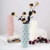 Imitation ceramic unbreakable plastic vase/vases/flower pot/paso,basket,plant,table/nordic design,home decoration,BINLU