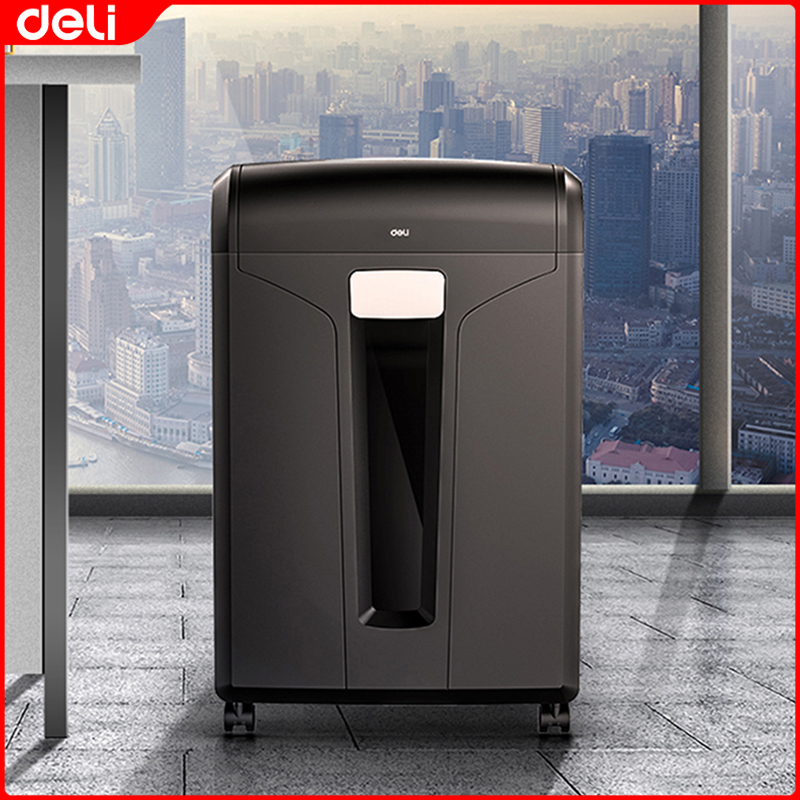 Deli 31L Paper Shredder Machine Automatic Heavy Duty Paper Shredder Shred CDs & Cards E14400