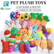 Interactive Plush Chew Toys for Dogs - Fun & Sounding