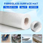 Fibreglass Strand Mat Roll, 30gsm, Marine Grade, hildrens