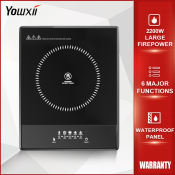 YOWXII High Quality Induction Cooker Stove 2200W Energy-Saving