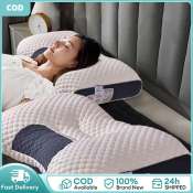 Ergonomic Memory Foam Neck Pillow for Comfortable Sleep Aid