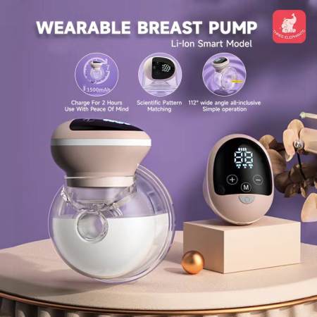 HOMEAPPLIANCESOLUTIONS Wearable Electric Breast Pump - Big Mouth Duck