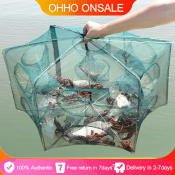 Portable Hexagon Fishing Net with Automatic Folding, 24-Hour Delivery
