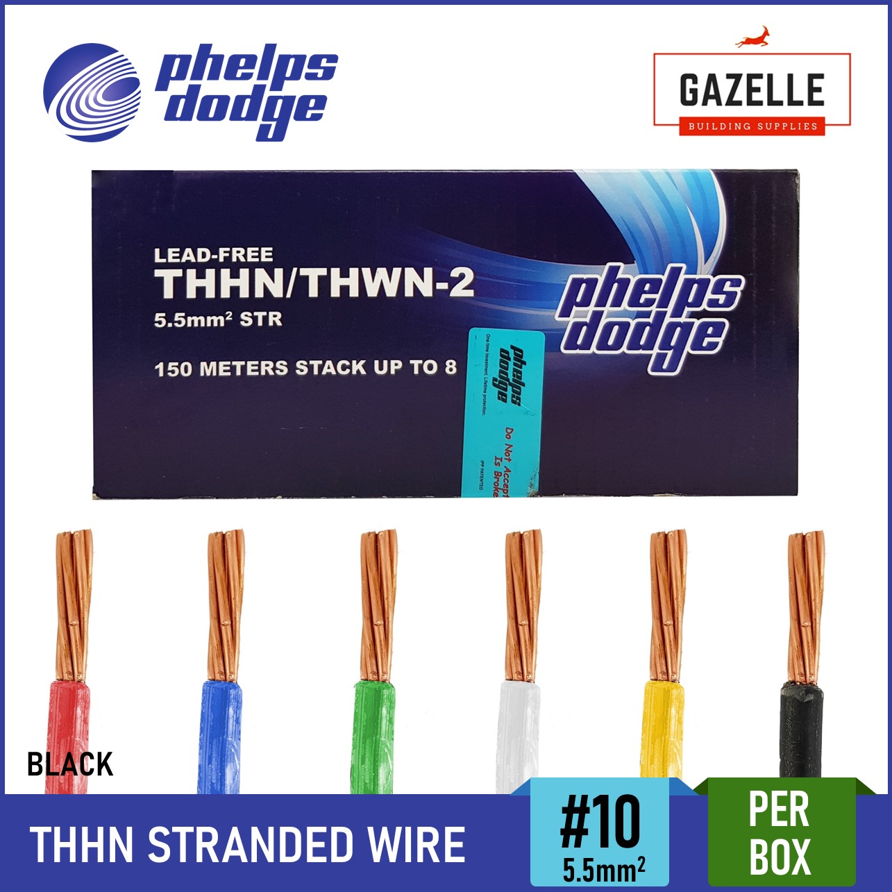 8 AWG THHN/THWN-2 Building Wire