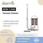 Deerma TJ200 Handheld Wet/Dry Vacuum Cleaner, 18000Pa Suction