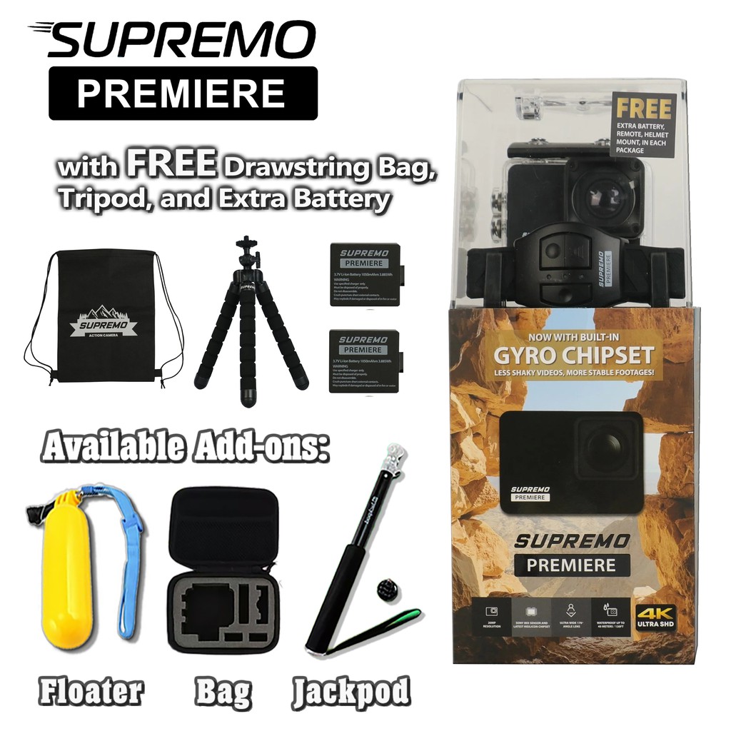 supremo action cam