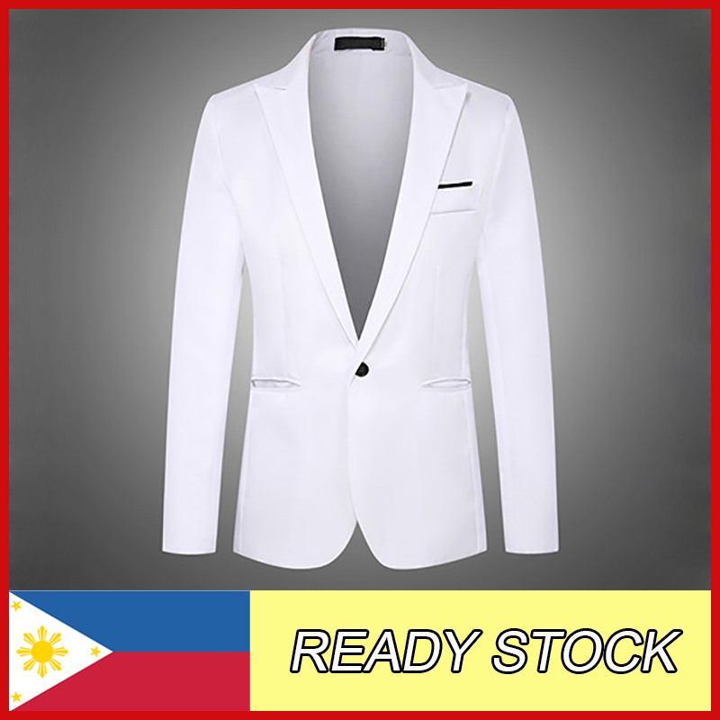 Slim Fit Business Suit Jacket for Men - Baolaiwu