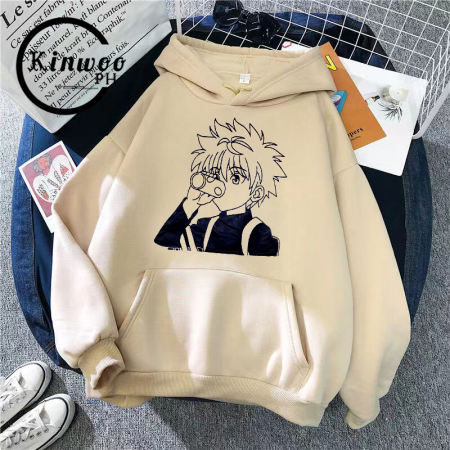 Kinwoo T1042 Men's Anime Graphic Hoodie Jacket