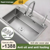 Supor Stainless Steel Kitchen Sink - Heavy Duty SUS304