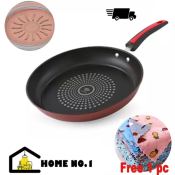 Non-stick Diamond Frying Pan for Gas Stove and Induction Cooker