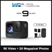 GoPro HERO9 Black 5K Camera with HyperSmooth 3.0 Stabilization