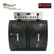 Crown BFA-826 2600W Karaoke Amplifier with Speaker