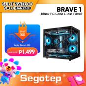 Segotep Brave W1 Glass Panel PC Case