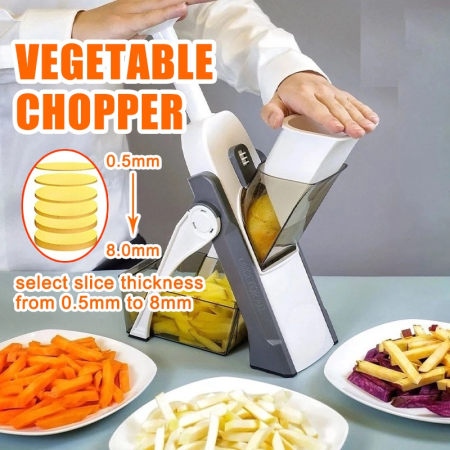 Adjustable Mandoline Slicer - Vegetable & Fruit Chopper by 