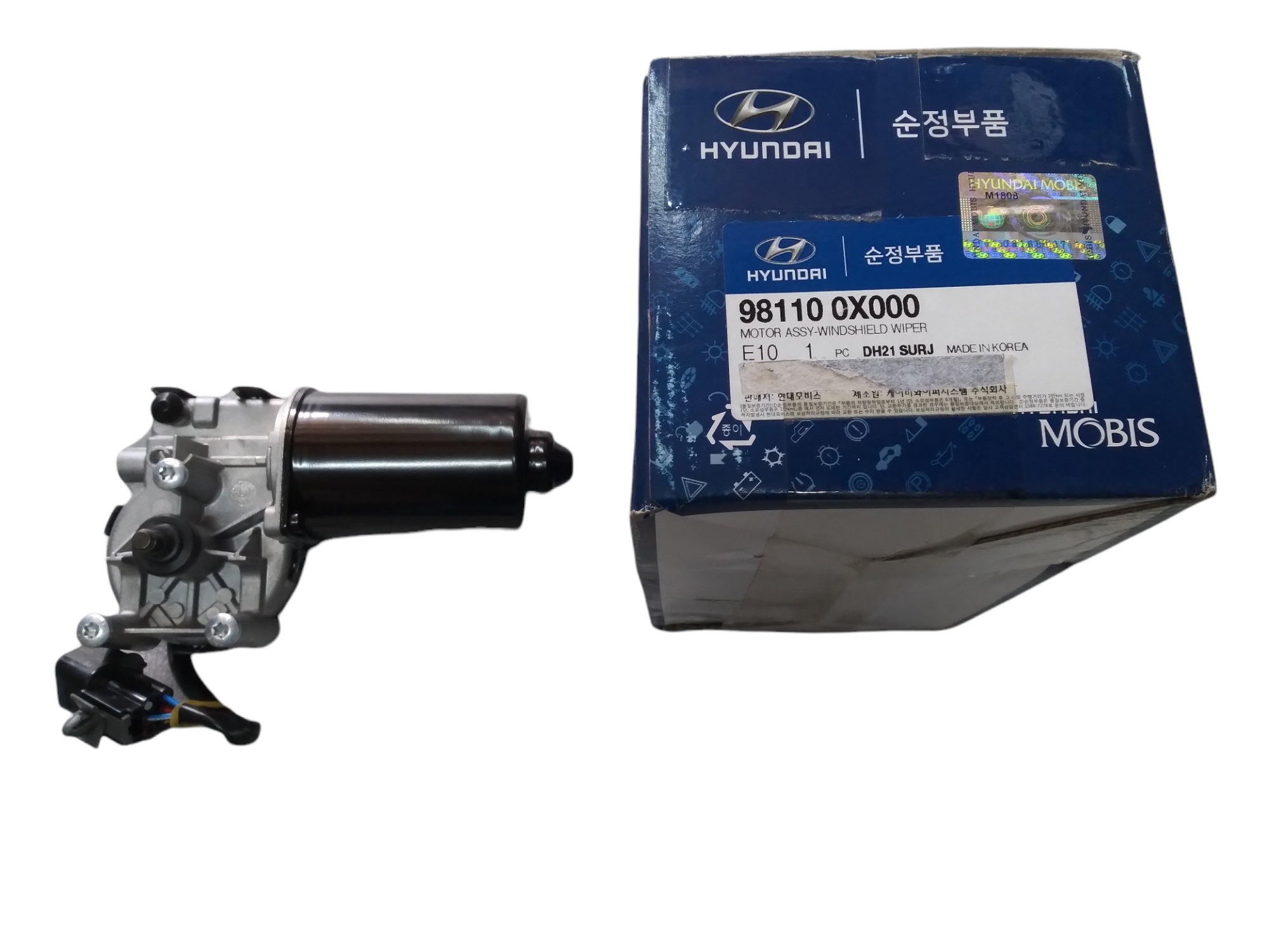 [ORIGINAL] 981100X000 WINDSHIELD WIPER MOTOR HYUNDAI i10 / 98110 ⚠ PLEASE SEND CHASSIS NUMBER BEFORE PLACING YOUR ORDER TO CHECK THE APPLICABLE PART FOR YOUR VEHICLE Presyo 7,920 Piso*Libreng Shipping