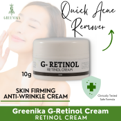 Greenika Retinol Cream - Minimizes Wrinkles, Treats Acne, Re