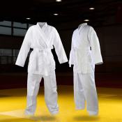 V-Neck Taekwondo Uniform with Free Belt by 