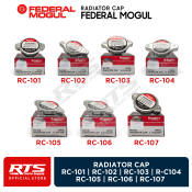 Federal Mogul Radiator Cap RC-101 to RC-107, 1pc