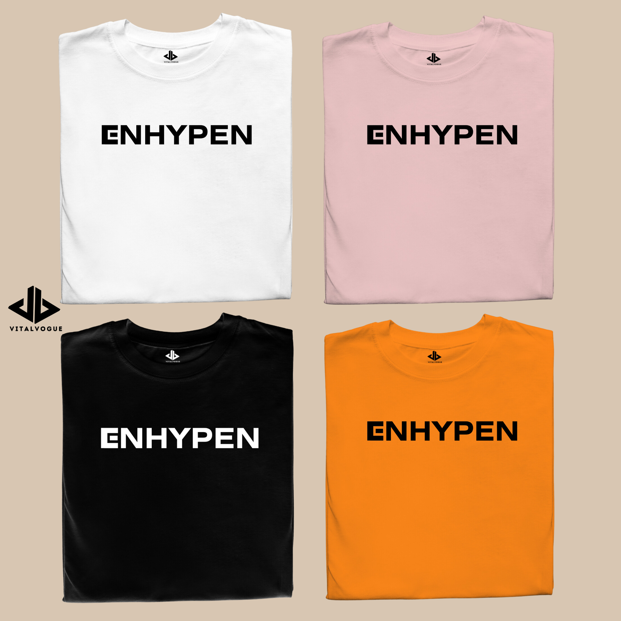 ♚ Enhypen Series Dodgers High Quality T-Shirt