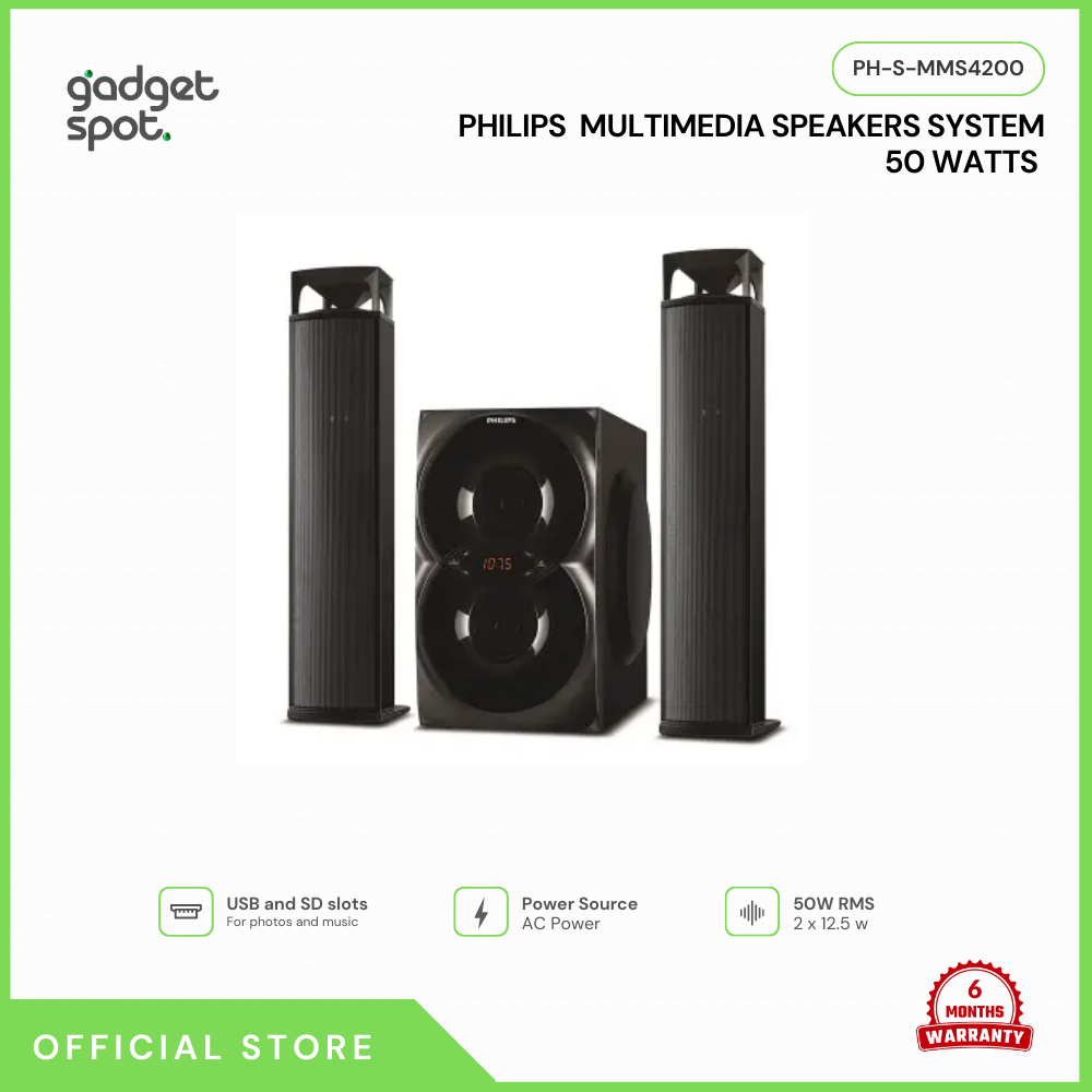 Philips SPA5190B Multimedia Speakers System 90watts