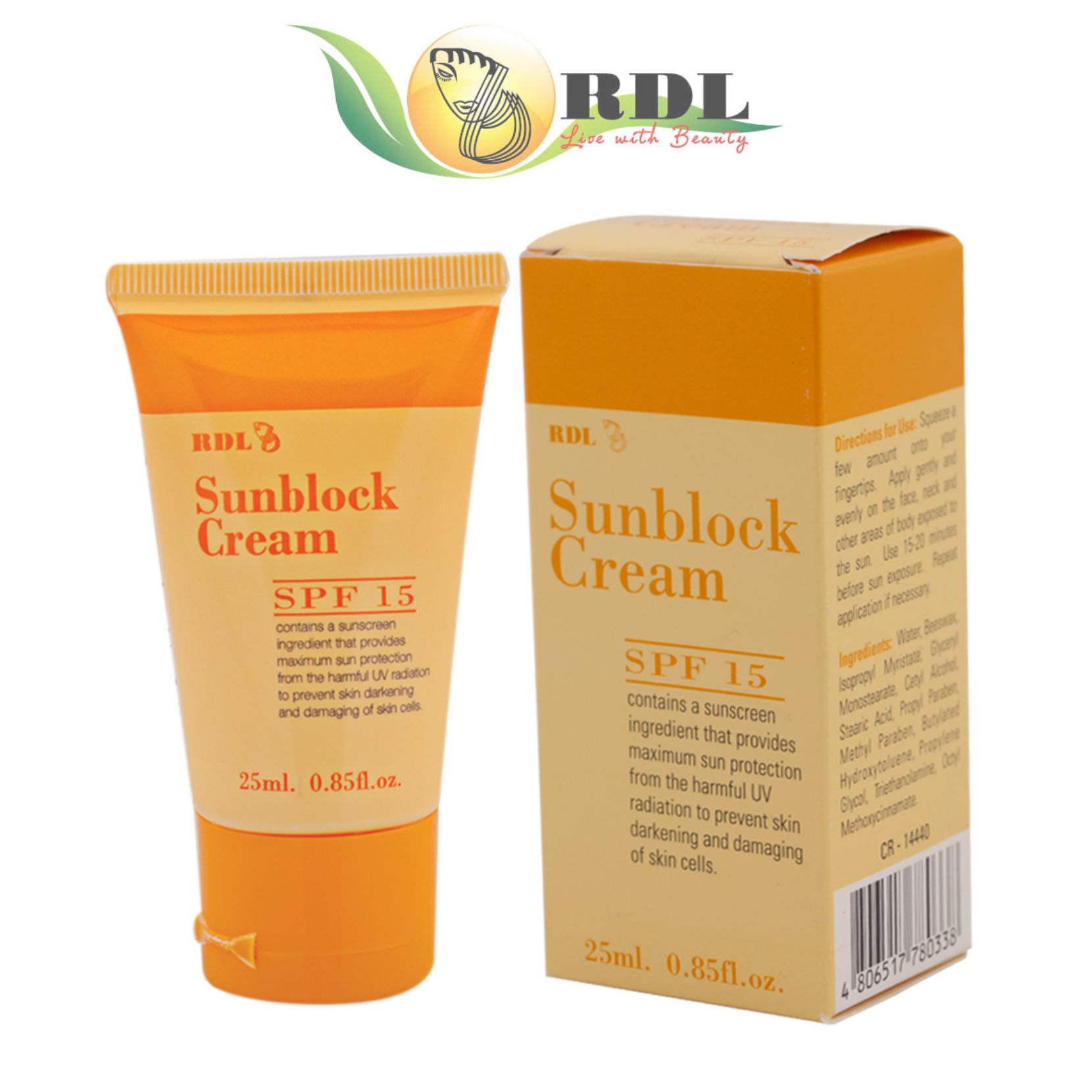 rdl sunblock cream price