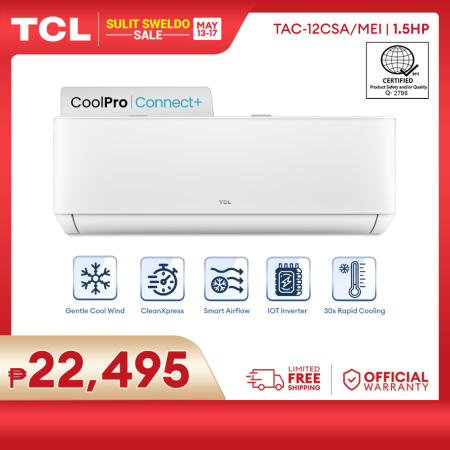 TCL 1.5HP Inverter Split-type Air Conditioner