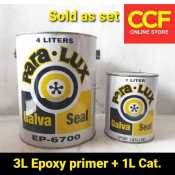 Paralux Yellow Epoxy Primer with Catalyst for Galvaseal Surface