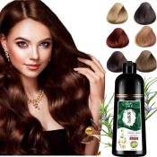 Blackening Hair Dye Shampoo 500ml - Effective Grey Hair Treatment