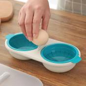 Round Shape Egg Steamer Microwaveable - Kitchen Gadget