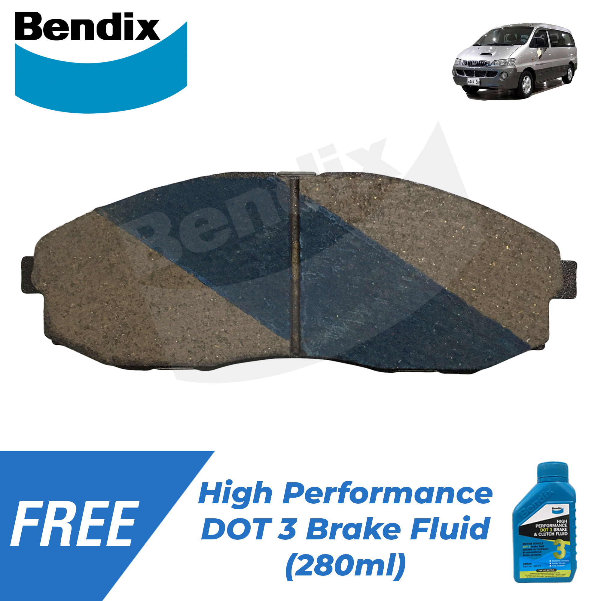 Shop Bendix Brake Pads For Grand Starex Online with Best Discounts
