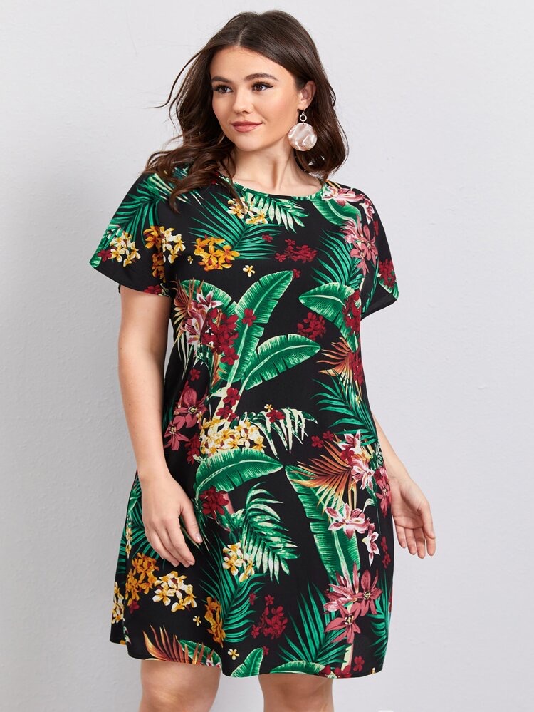 Tropical dress hotsell for party