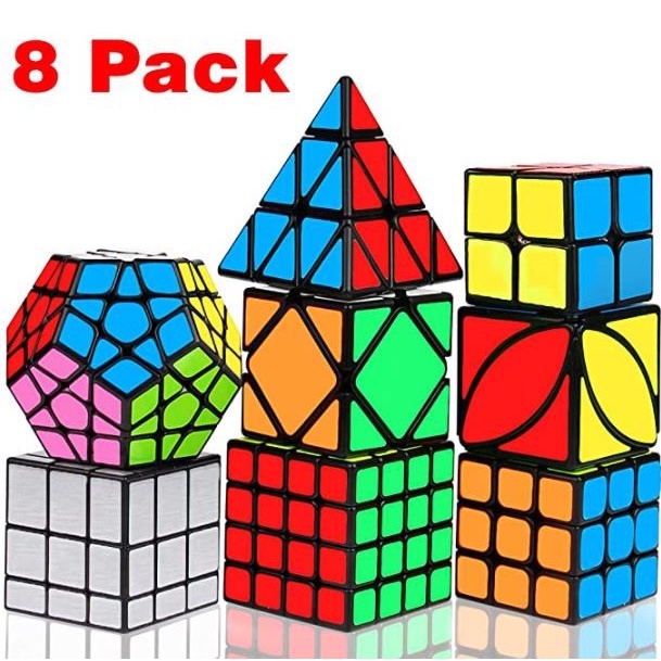 Rubik VIỀN ĐEN 3x3 2x2 4x4 5x5 Tam Giác 12 Mặt Ivy Gương Biến Thể Các Loại