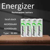 Energizer Rechargeable AA AAA Batteries - High Capacity, Authentic
