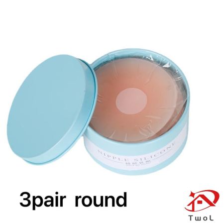 TwoL Silicon Nipple Covers with Box - Reusable and Waterproof