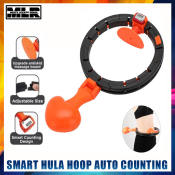 Smart Adjustable Hula Hoop for Weight Loss & Fitness Training