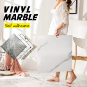 Waterproof Marble Vinyl Tiles for Home and Office Flooring