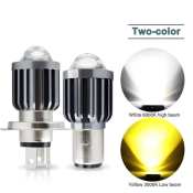 LED Headlight Bulb H6 BA20D H4 - Motorcycle Lighting