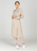 "FASHIONABLE" BEIGE PPE Gown - Lab & Isolation Gown