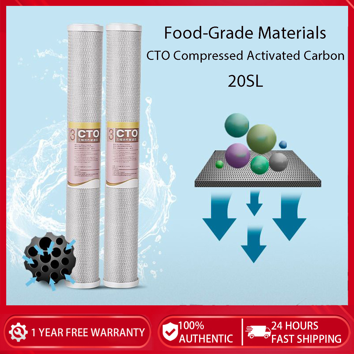 Activated Carbon Filter Sediment Filter Pp Filter 20inch 5 10 20 Micron Presyo  29 Piso*Libreng Shipping