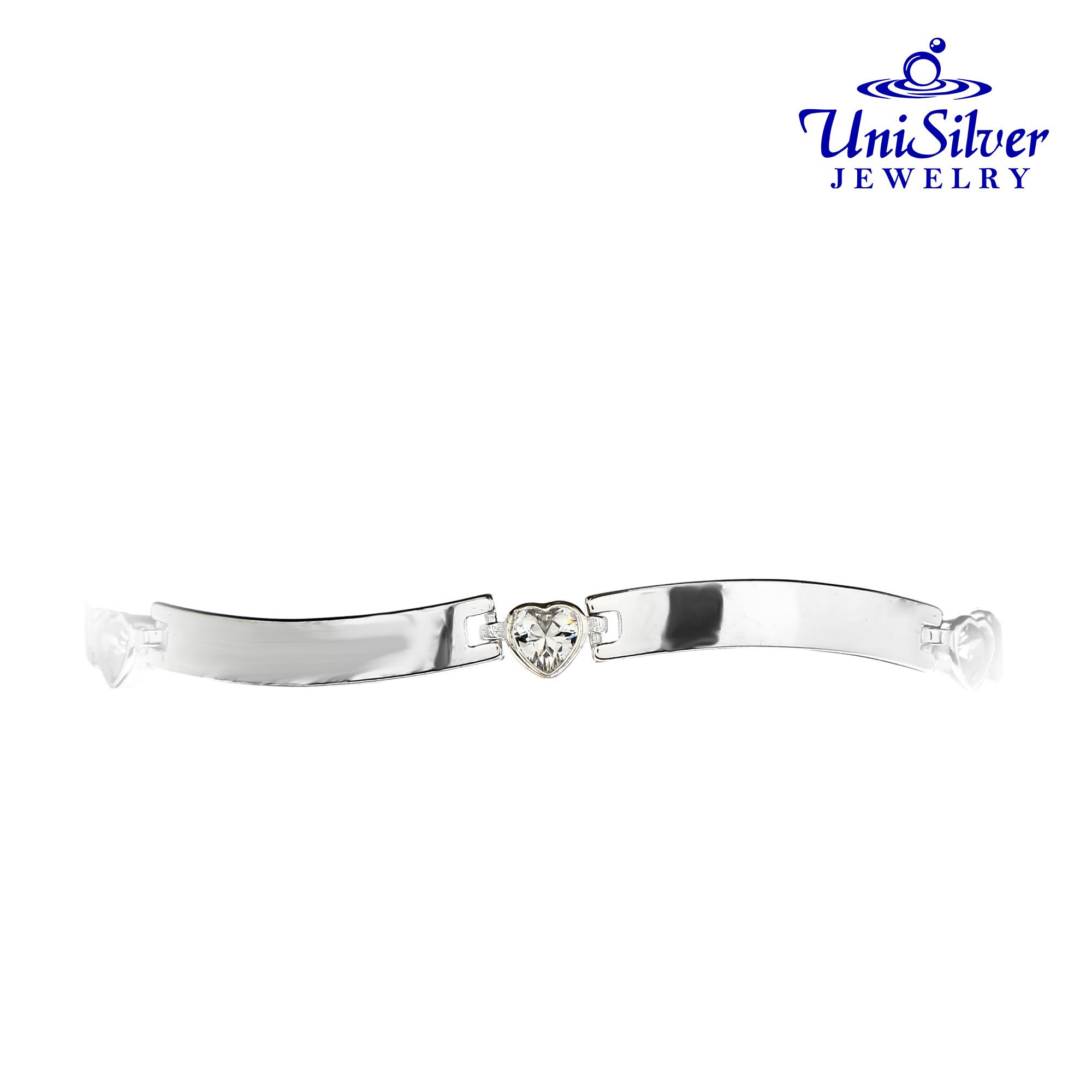 Unisilver 925 Sterling Men's Bracelet MBH43-031085 (1488) | Lazada PH