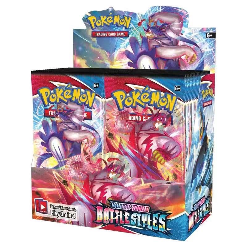 Pokemon Booster Box - 324Pcs Sword & Shield Trading Card Game Pikachu  Collection Kids Toys | Lazada Philippines