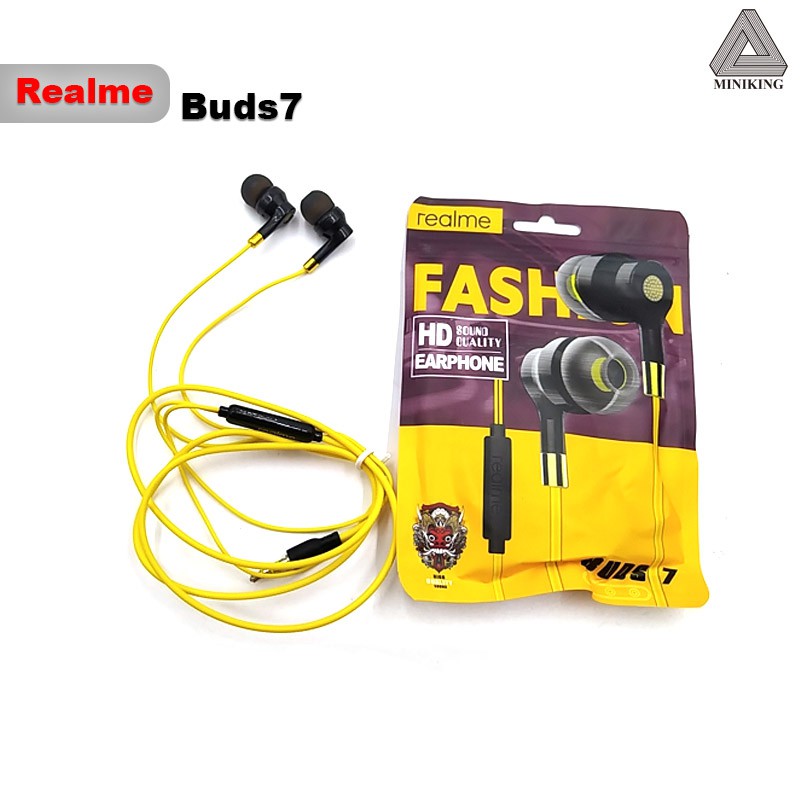 Realme R89 buds7 wired headset Buds In 
