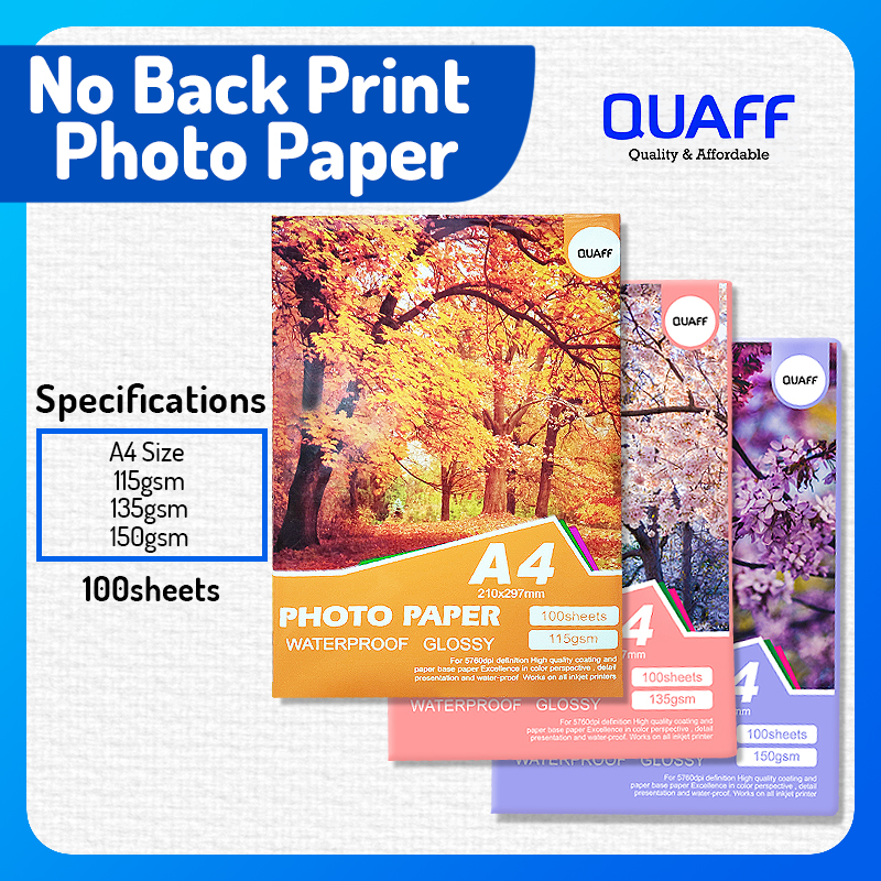 thumbnail image 2 of Imprimante Photo Uinkit 210 Sheets Thin Paper Glossy Photo Print Inkjet 8.5x11 Printing Paper 2 of 12